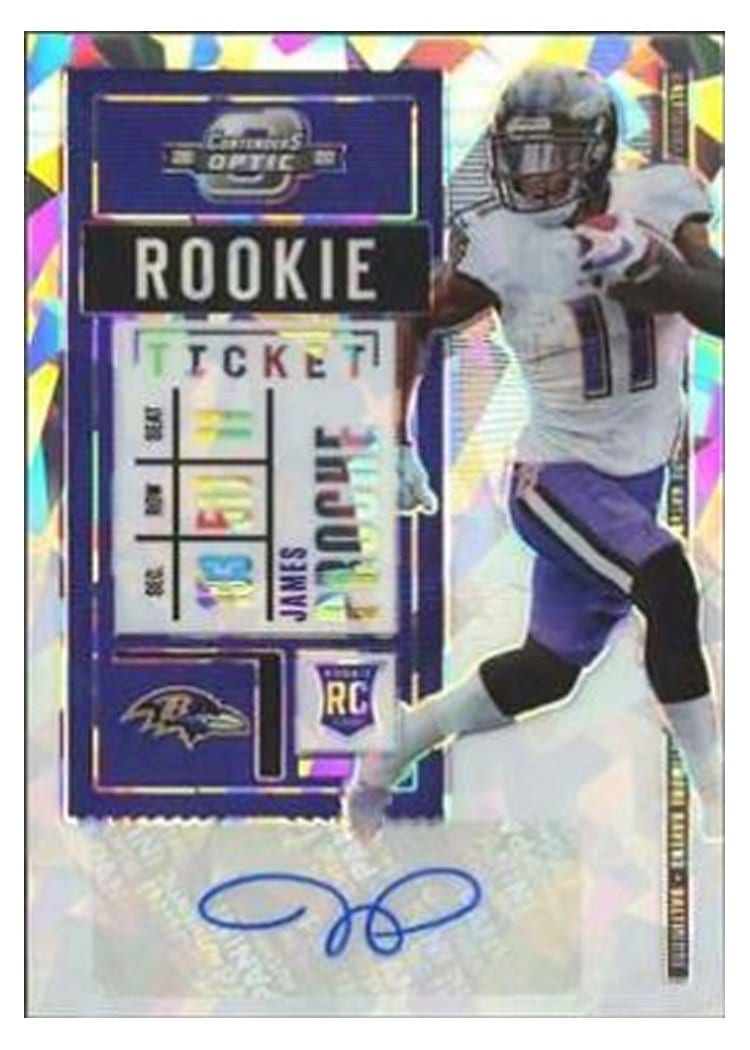 2020 Panini Contenders Optic Base Set James Proche #195 card