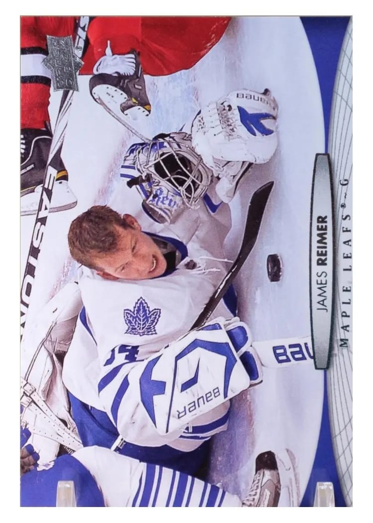 2011 Upper Deck James Reimer #21 card