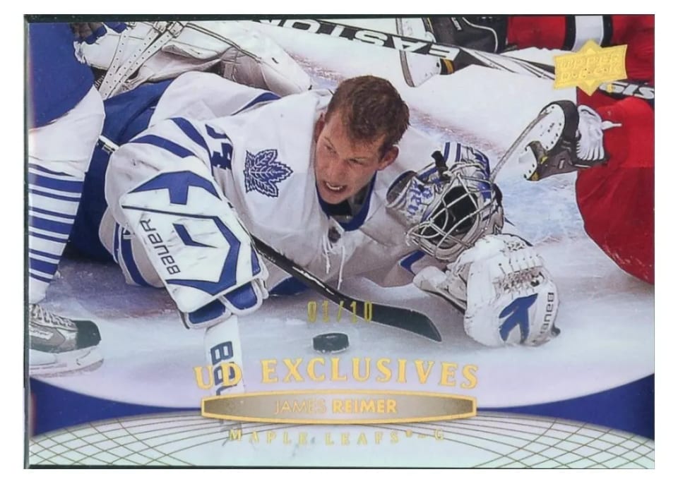 2011 Upper Deck James Reimer #21 card