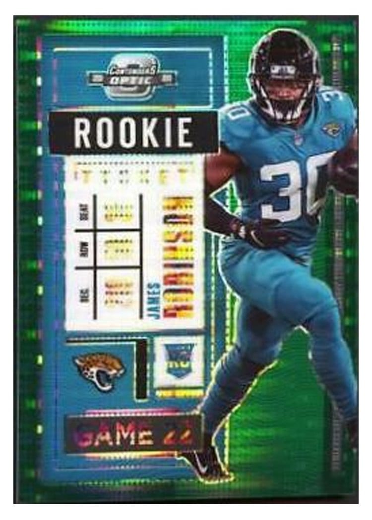 2020 Panini Contenders Optic Base Set James Robinson #97 card