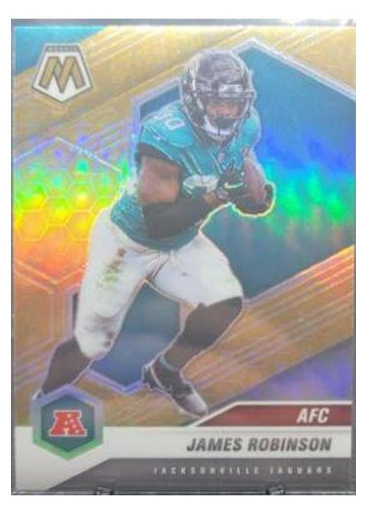 2021 Panini Mosaic Base Set James Robinson #232 card