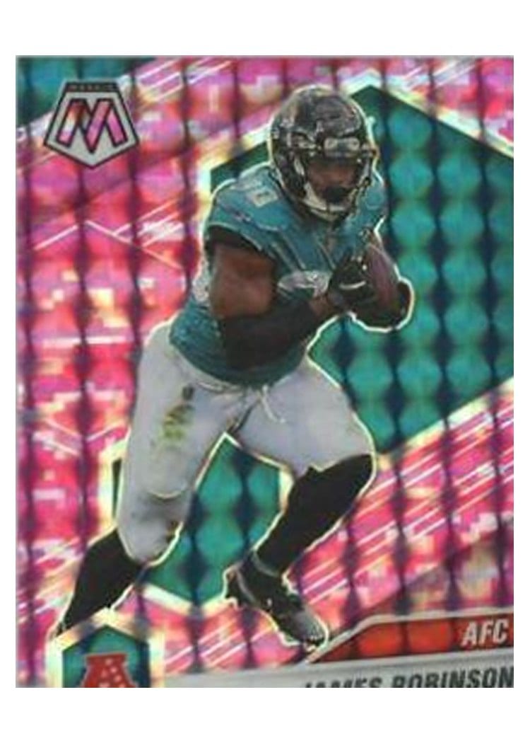 2021 Panini Mosaic Base Set James Robinson #232 card