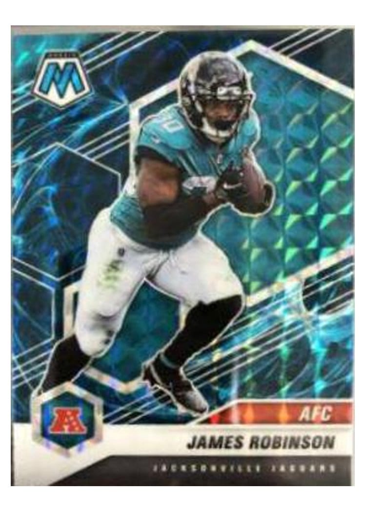 2021 Panini Mosaic Base Set James Robinson #232 card