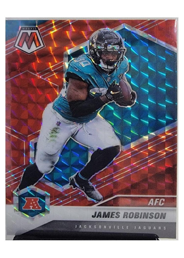 2021 Panini Mosaic Base Set James Robinson #232 card