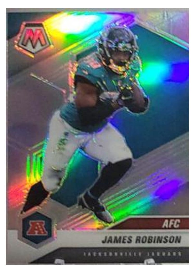2021 Panini Mosaic Base Set James Robinson #232 card