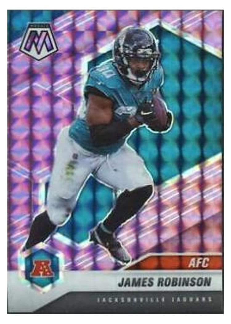 2021 Panini Mosaic Base Set James Robinson #232 card