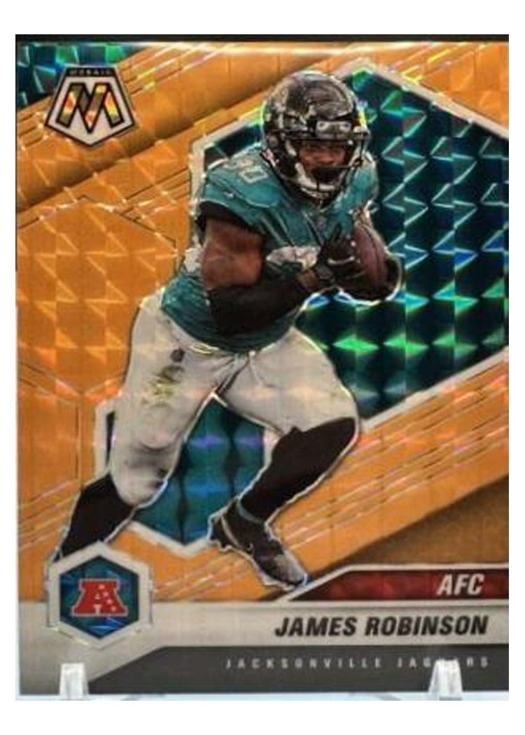 2021 Panini Mosaic Base Set James Robinson #232 card