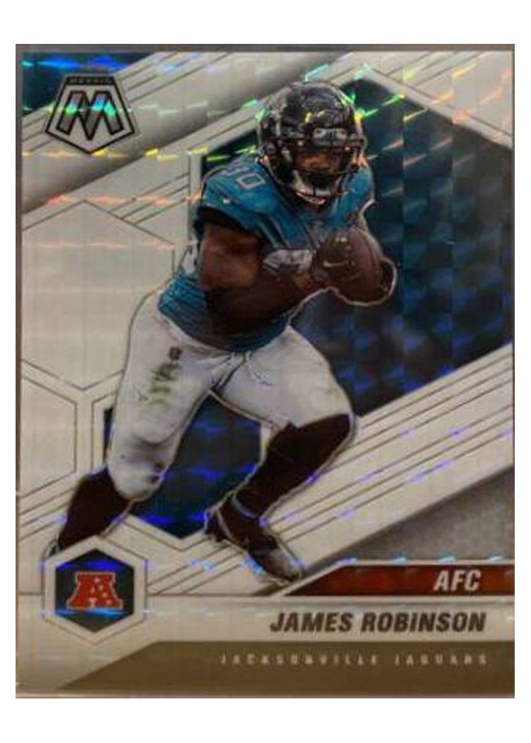 2021 Panini Mosaic Base Set James Robinson #232 card