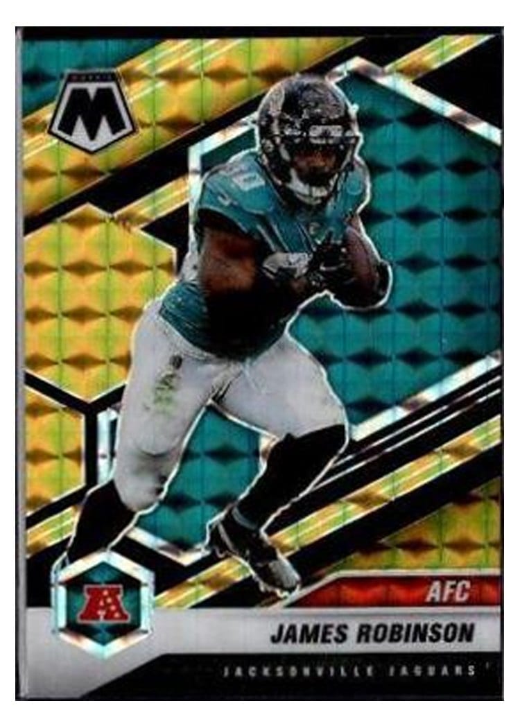 2021 Panini Mosaic Base Set James Robinson #232 card