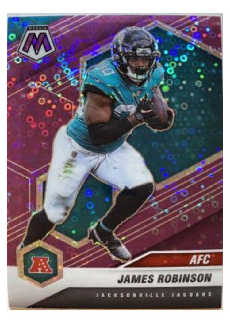 2021 Panini Mosaic Base Set James Robinson #232 card