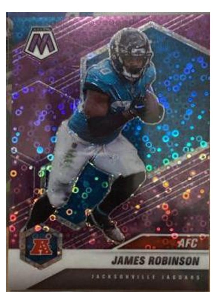2021 Panini Mosaic Base Set James Robinson #232 card