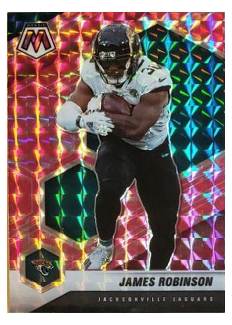 2021 Panini Mosaic Base Set James Robinson #99 card
