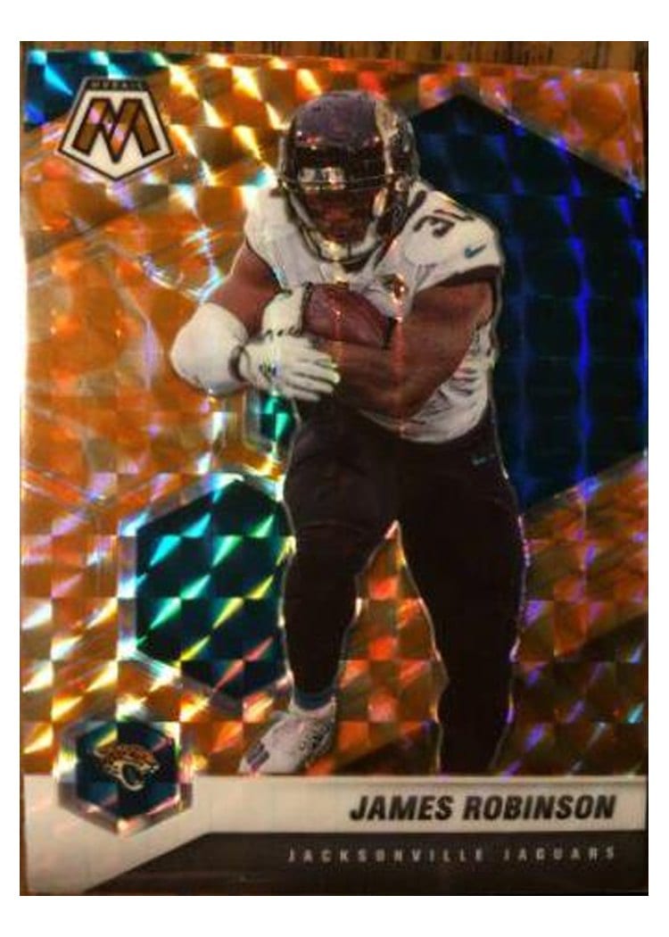 2021 Panini Mosaic Base Set James Robinson #99 card