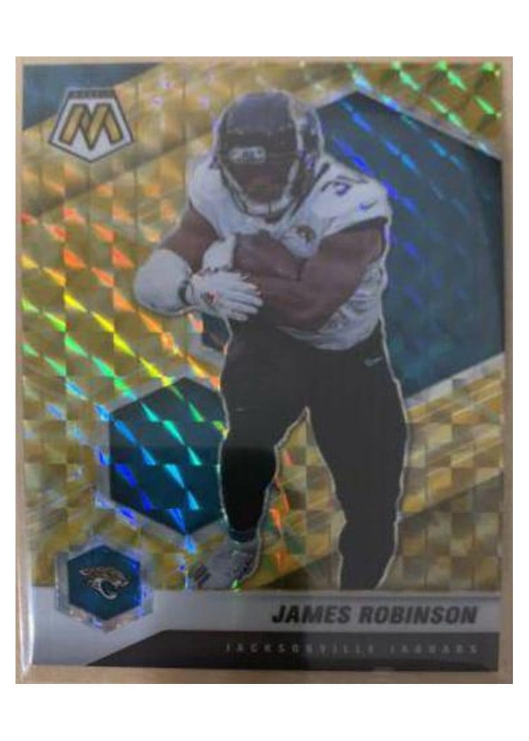 2021 Panini Mosaic Base Set James Robinson #99 card