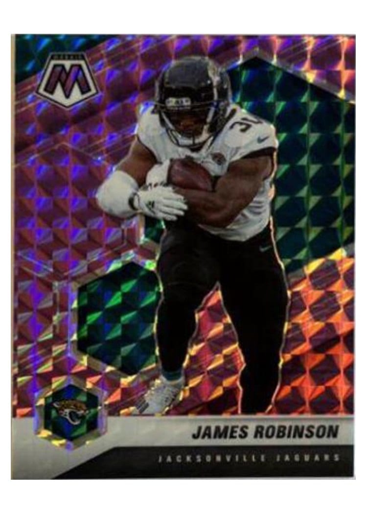 2021 Panini Mosaic Base Set James Robinson #99 card