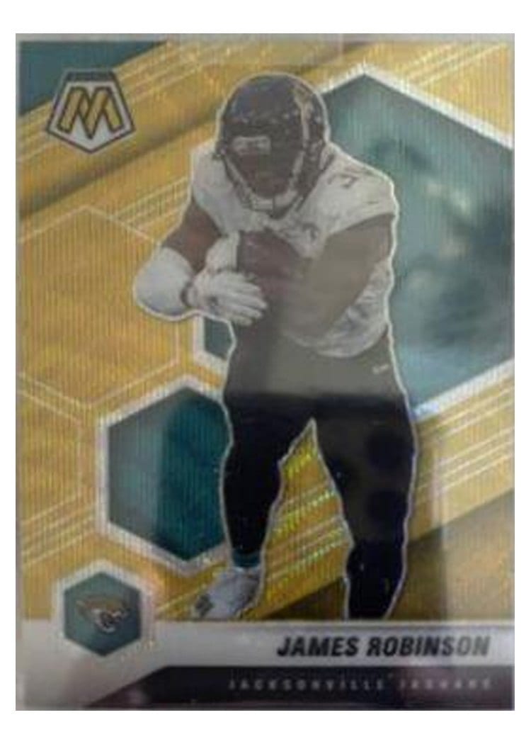 2021 Panini Mosaic Base Set James Robinson #99 card
