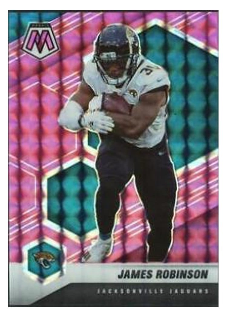 2021 Panini Mosaic Base Set James Robinson #99 card