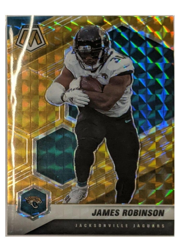 2021 Panini Mosaic Base Set James Robinson #99 card