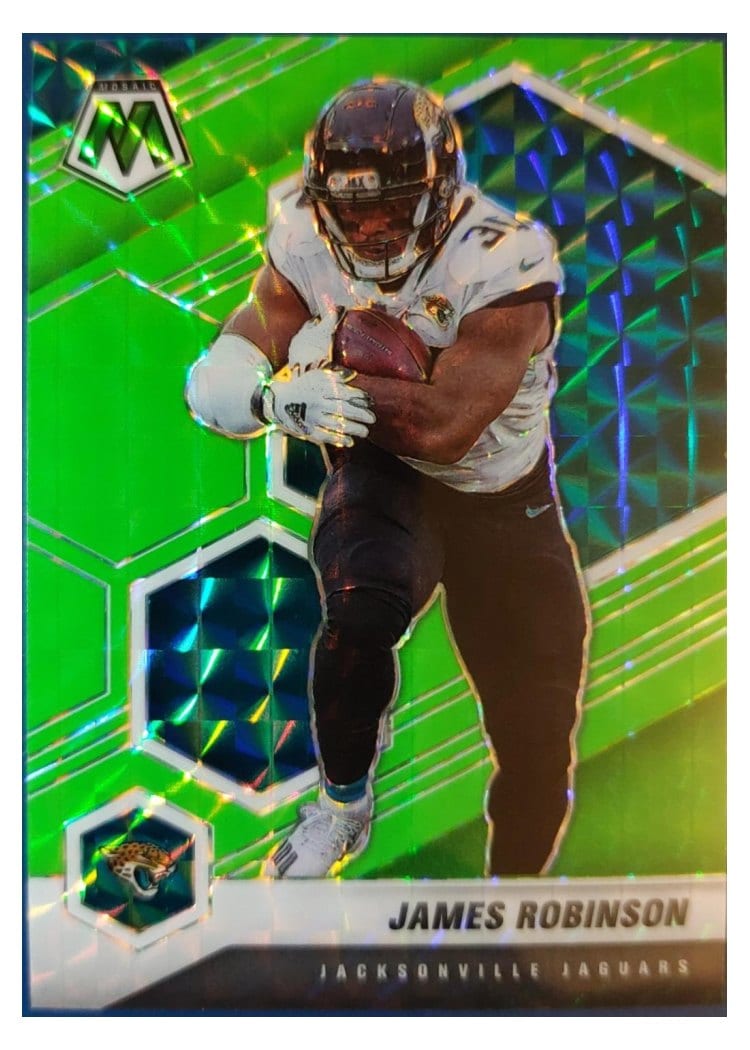 2021 Panini Mosaic Base Set James Robinson #99 card