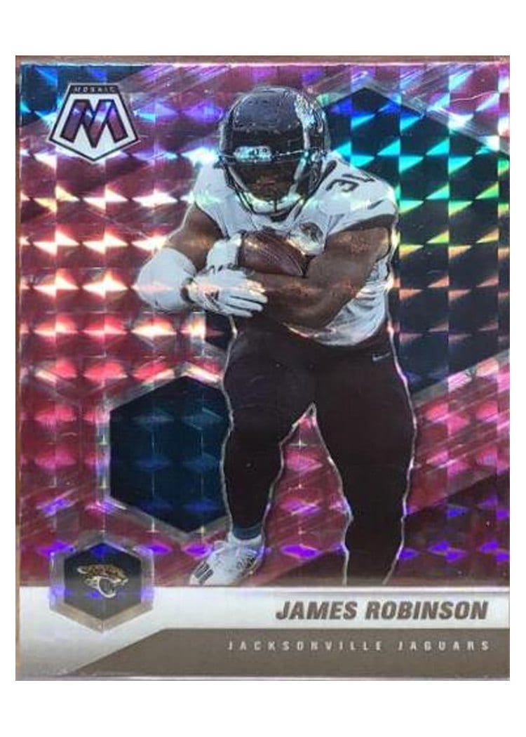 2021 Panini Mosaic Base Set James Robinson #99 card