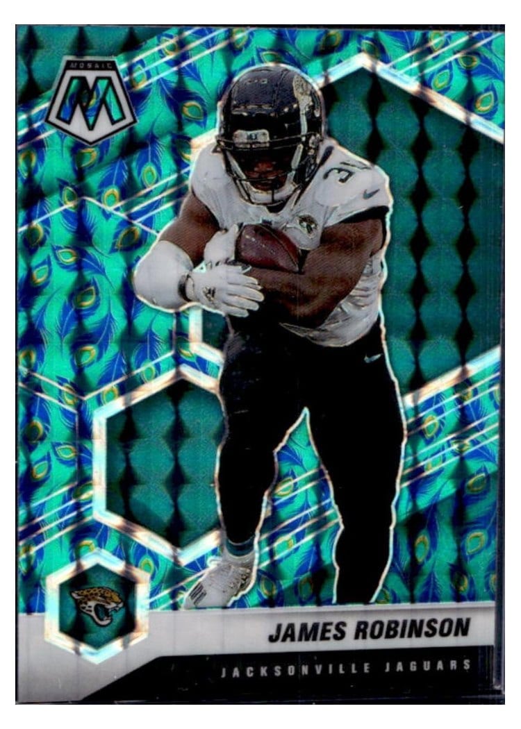 2021 Panini Mosaic Base Set James Robinson #99 card