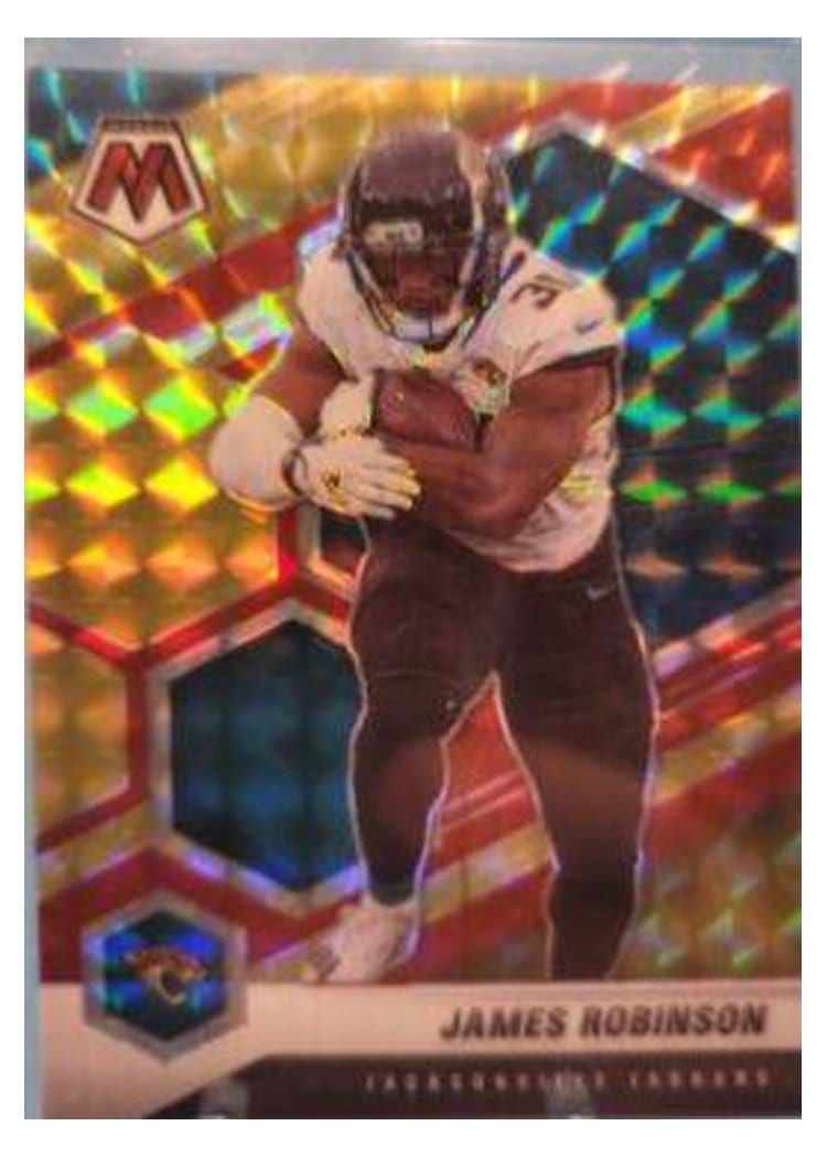 2021 Panini Mosaic Base Set James Robinson #99 card