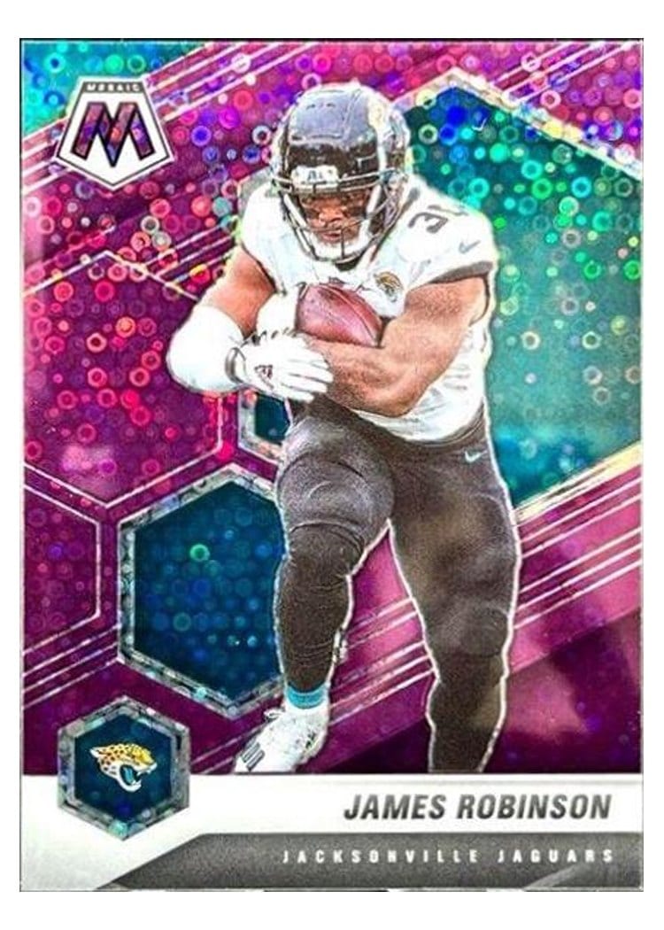 2021 Panini Mosaic Base Set James Robinson #99 card