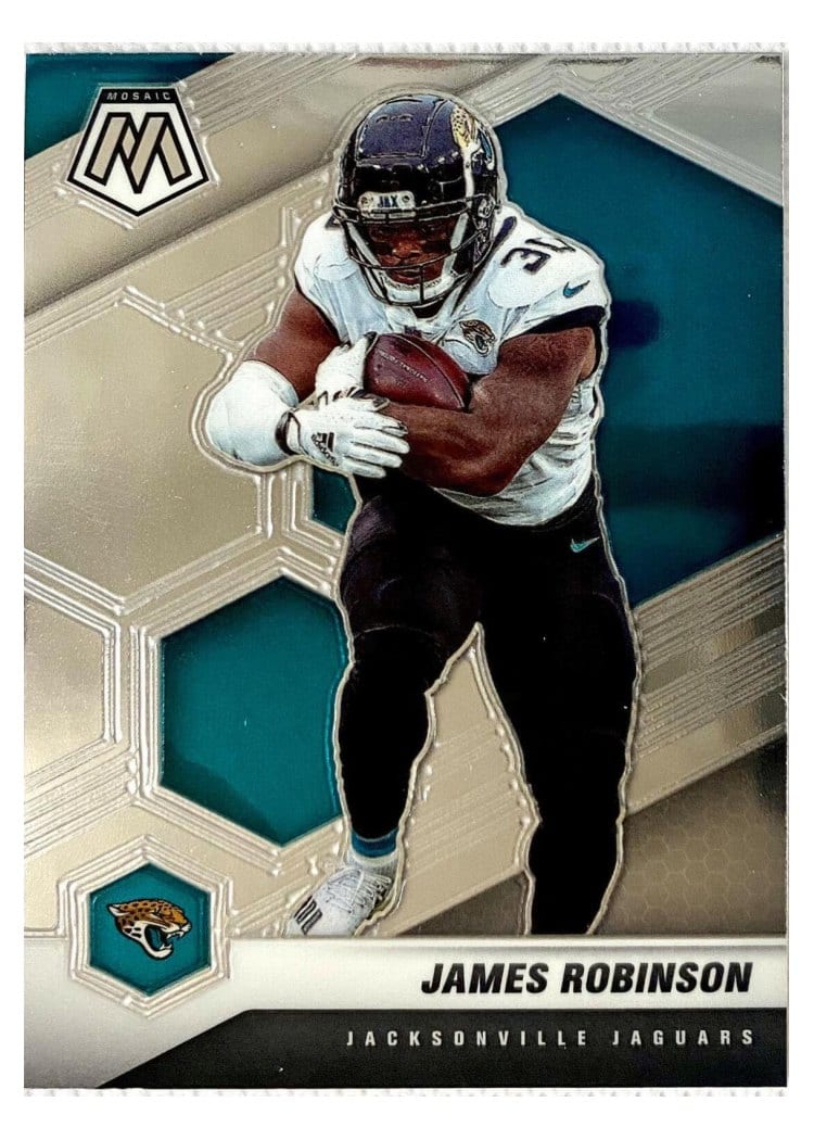 2021 Panini Mosaic Base Set James Robinson #99 card