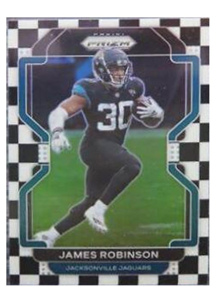 2021 Panini Prizm Base Set James Robinson #14 card