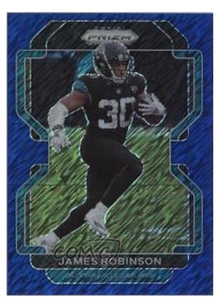 2021 Panini Prizm Base Set James Robinson #14 card