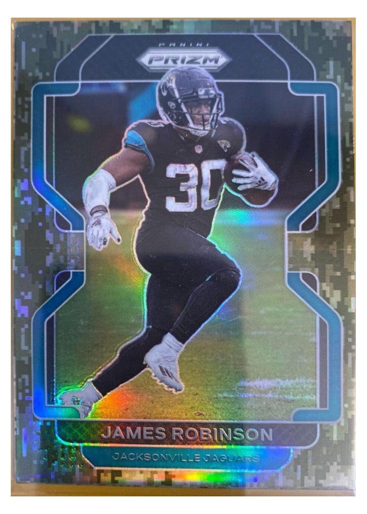 2021 Panini Prizm Base Set James Robinson #14 card