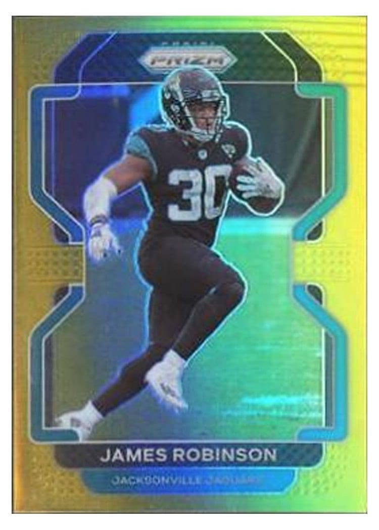 2021 Panini Prizm Base Set James Robinson #14 card