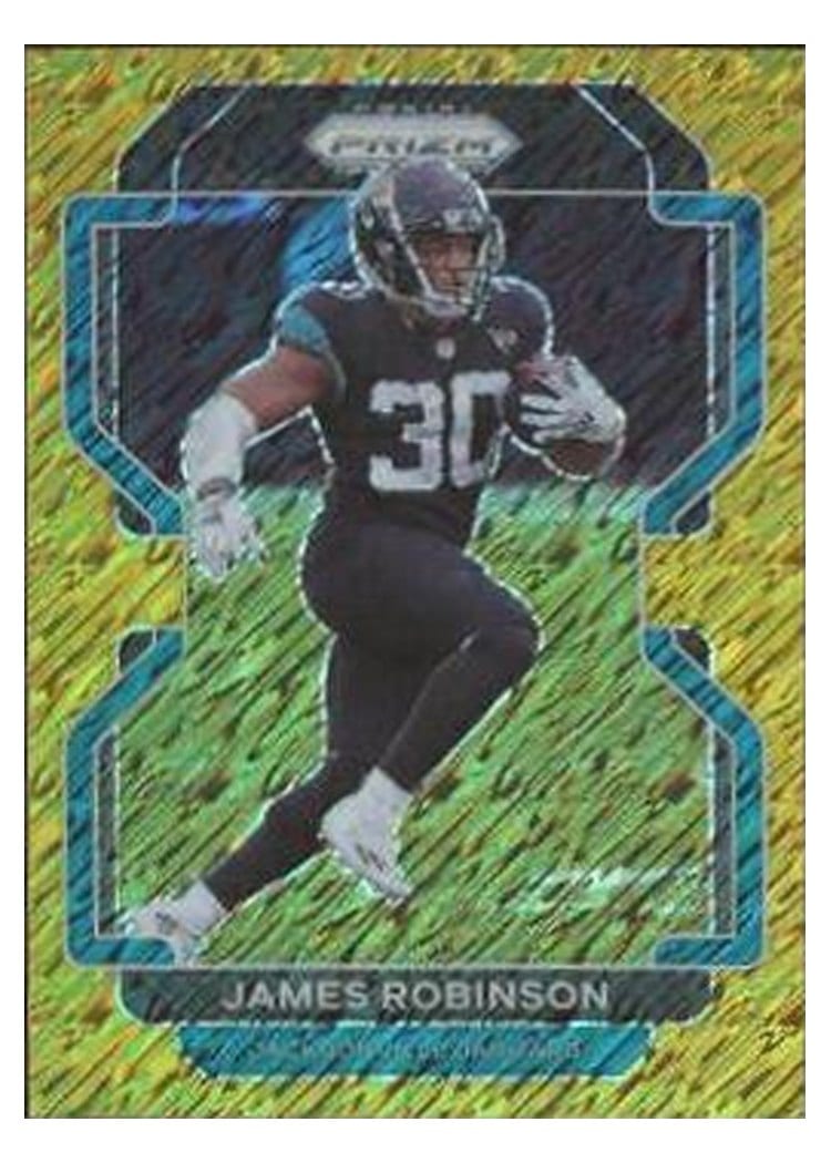 2021 Panini Prizm Base Set James Robinson #14 card
