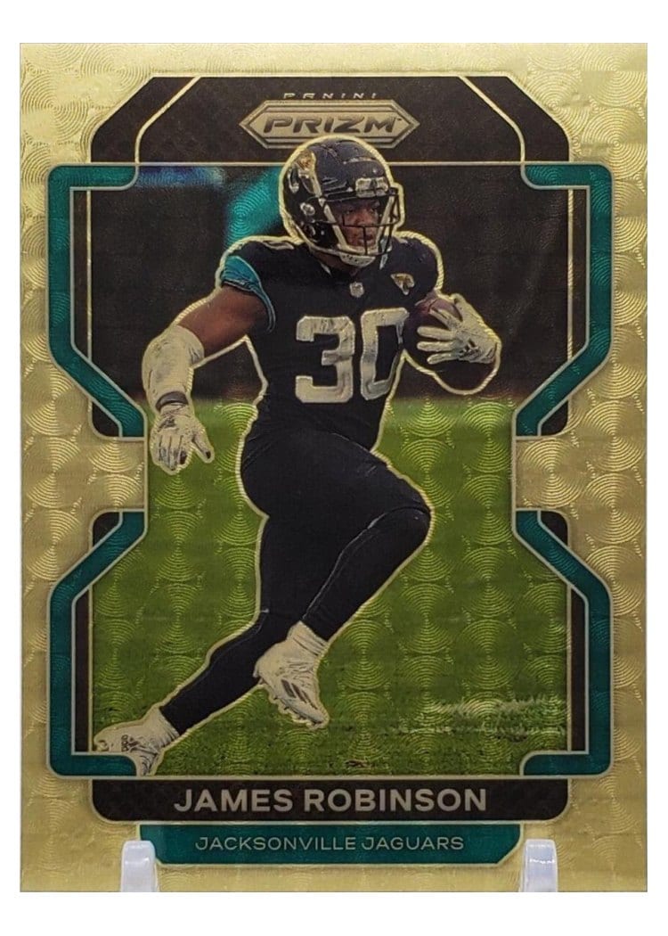 2021 Panini Prizm Base Set James Robinson #14 card