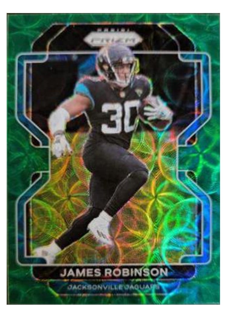 2021 Panini Prizm Base Set James Robinson #14 card