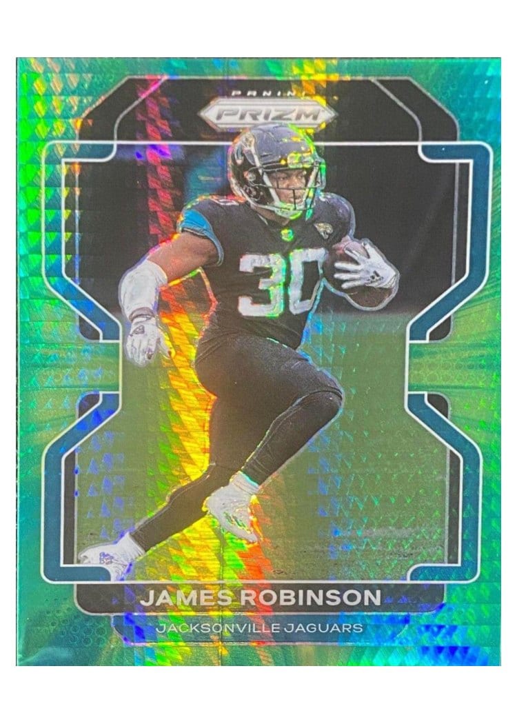 2021 Panini Prizm Base Set James Robinson #14 card