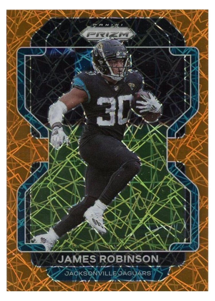 2021 Panini Prizm Base Set James Robinson #14 card