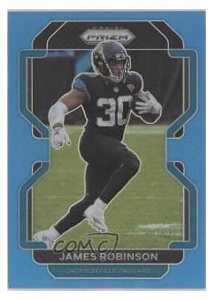 2021 Panini Prizm Base Set James Robinson #14 card