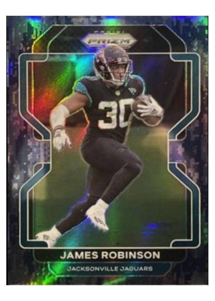 2021 Panini Prizm Base Set James Robinson #14 card