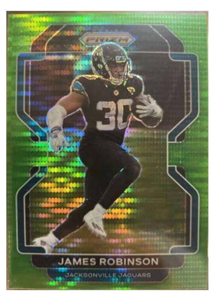 2021 Panini Prizm Base Set James Robinson #14 card