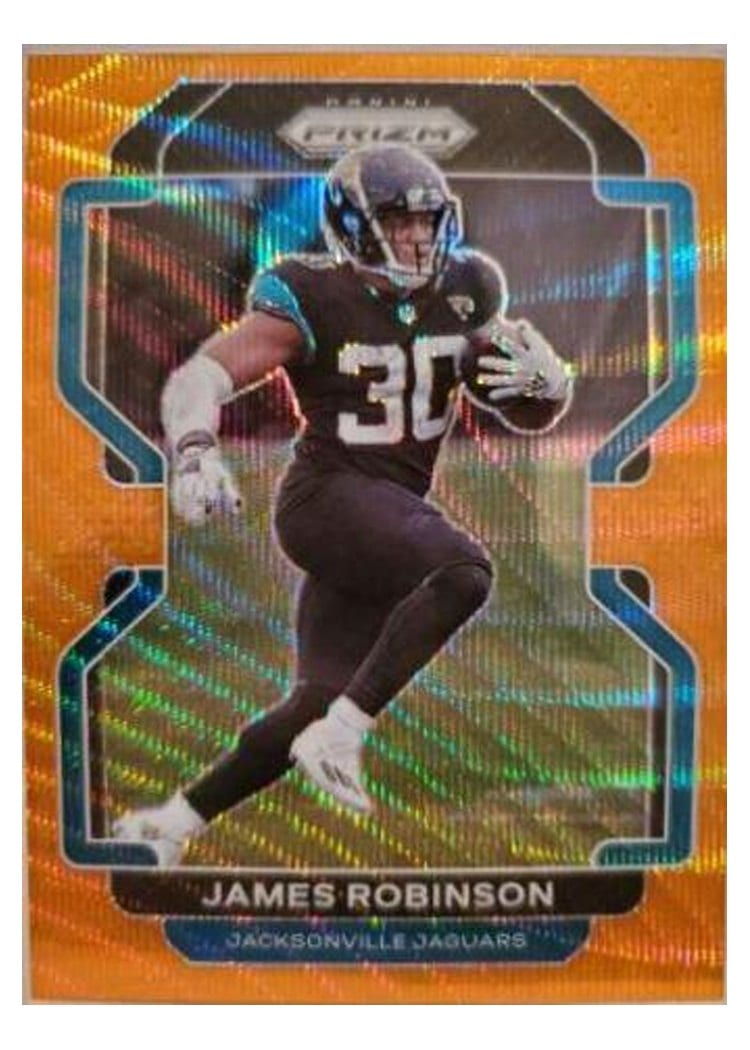 2021 Panini Prizm Base Set James Robinson #14 card