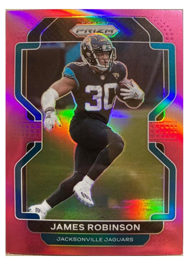 2021 Panini Prizm Base Set James Robinson #14 card