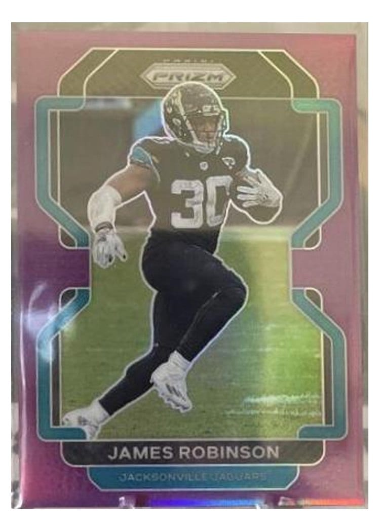2021 Panini Prizm Base Set James Robinson #14 card