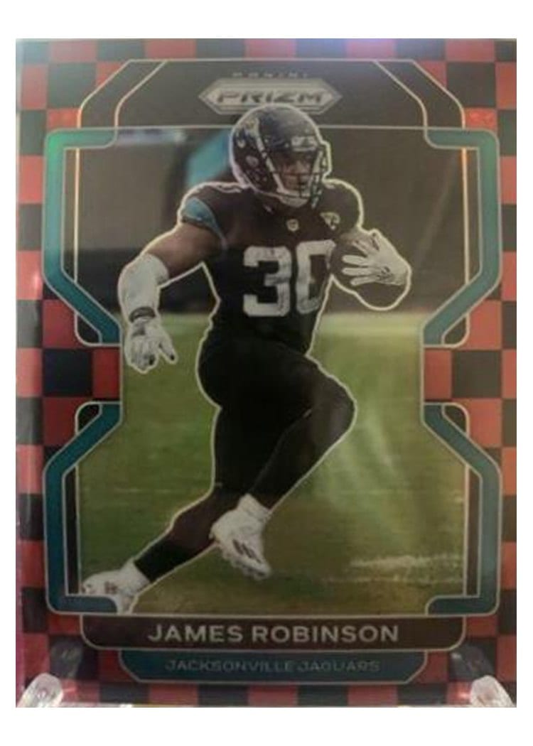 2021 Panini Prizm Base Set James Robinson #14 card