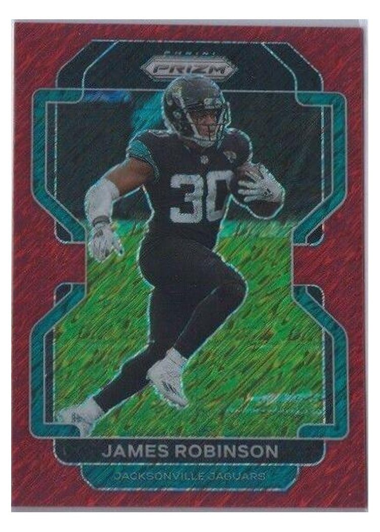2021 Panini Prizm Base Set James Robinson #14 card