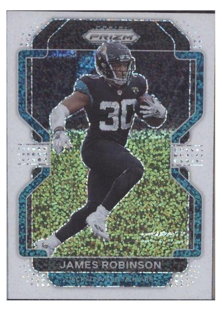 2021 Panini Prizm Base Set James Robinson #14 card