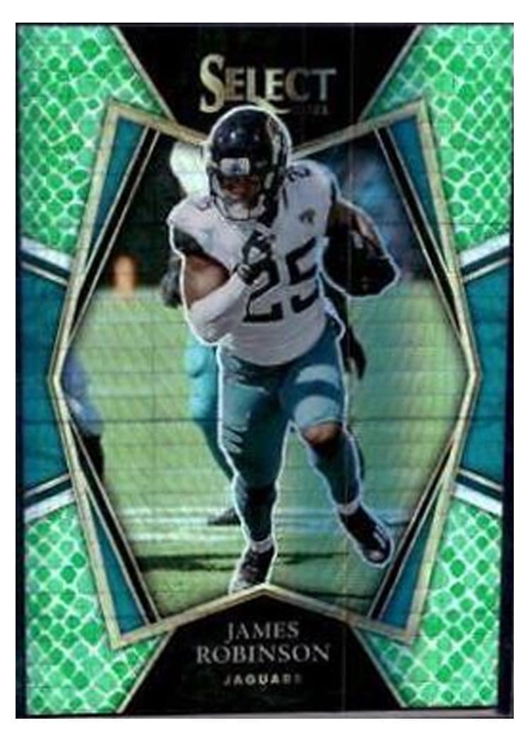 2021 Panini Select Base Set James Robinson #117 card