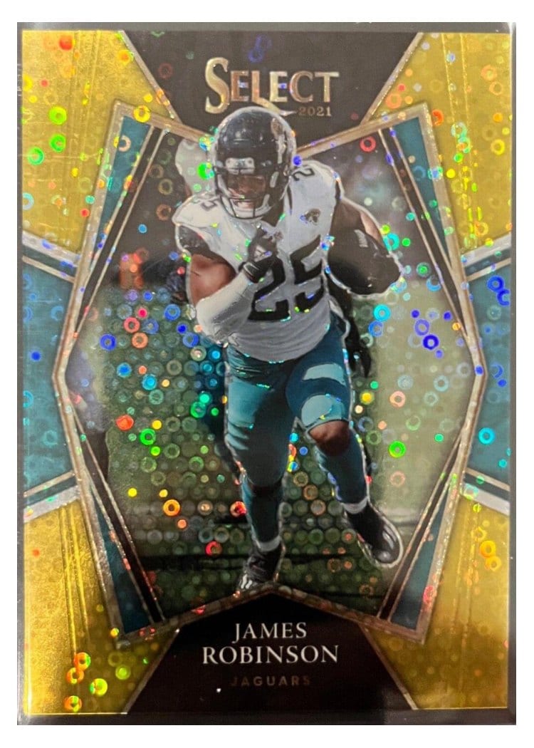 2021 Panini Select Base Set James Robinson #117 card