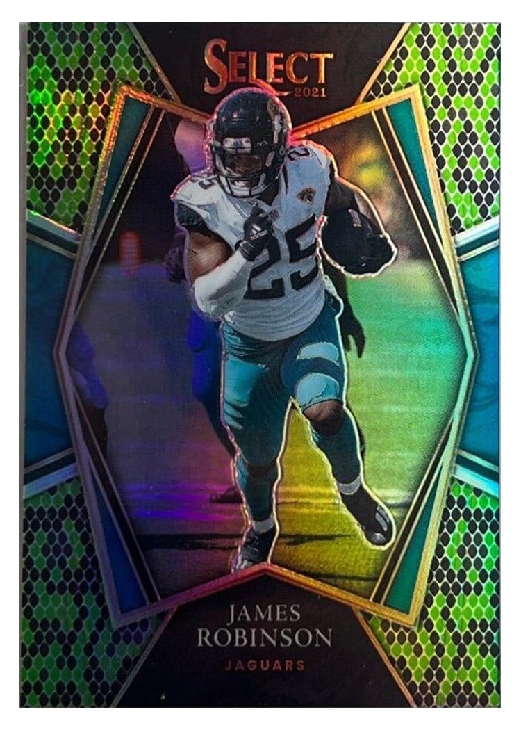 2021 Panini Select Base Set James Robinson #117 card