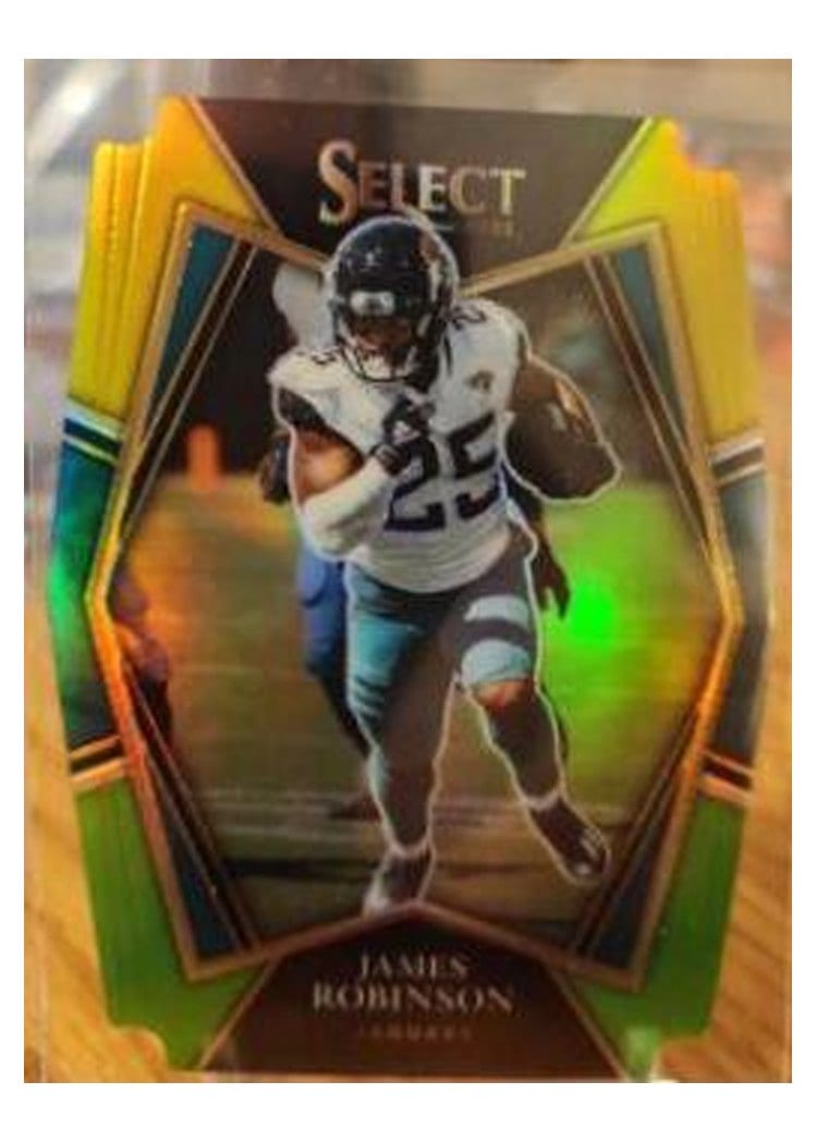 2021 Panini Select Base Set James Robinson #117 card